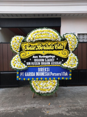 Papan Bunga Duka di Tangkahan